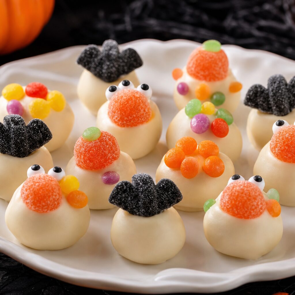 Doces de Halloween com Confeitos