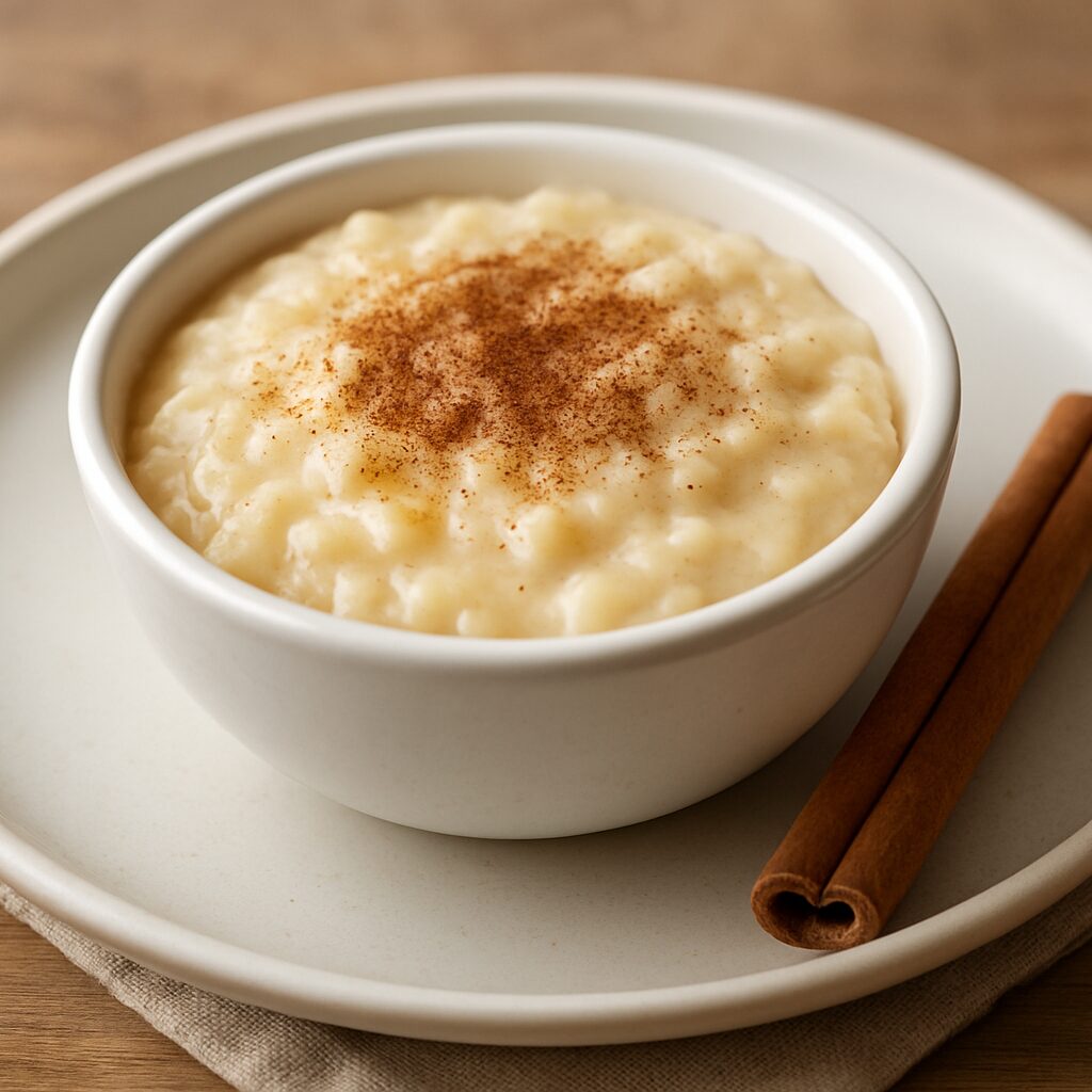 Arroz-Doce com Leite em Pó