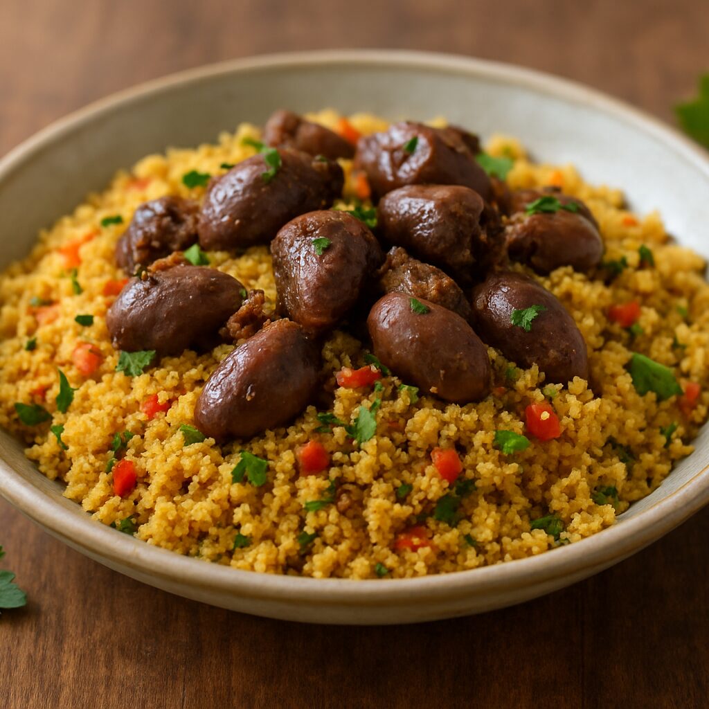 Farofa Nordestina com Coração
