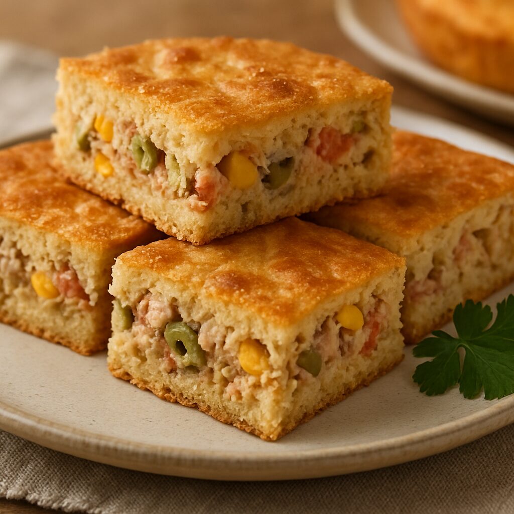 Torta de Atum de Liquidificador