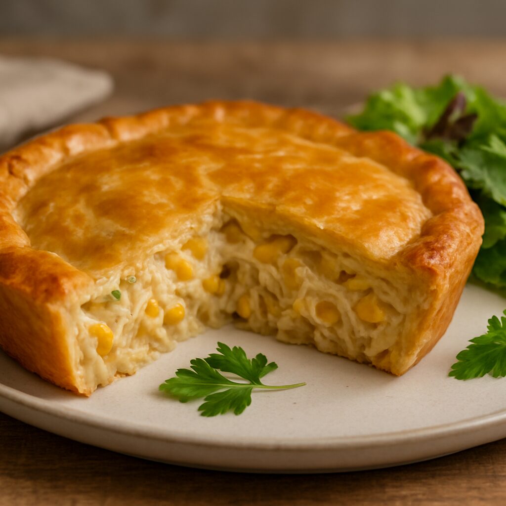 Torta de Frango Cremosa
