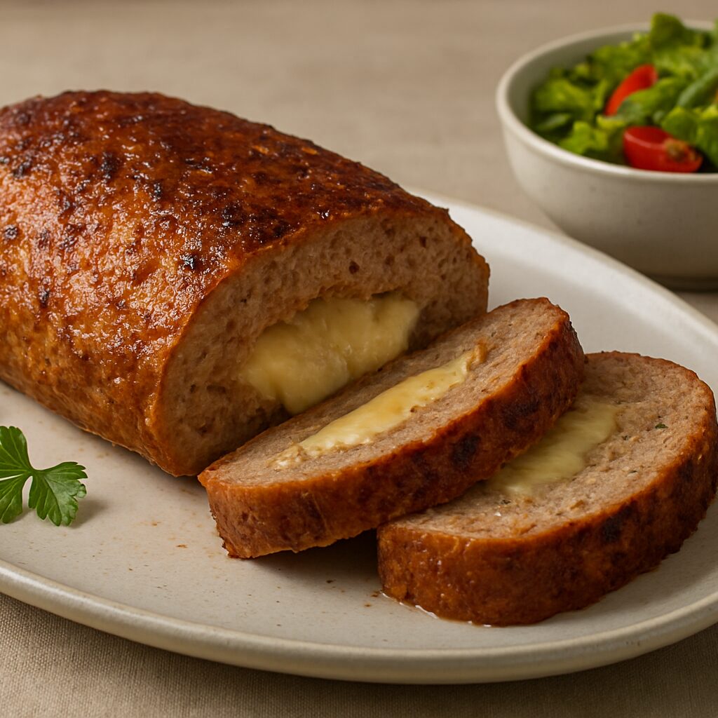 Bolo de Carne Moída Recheado