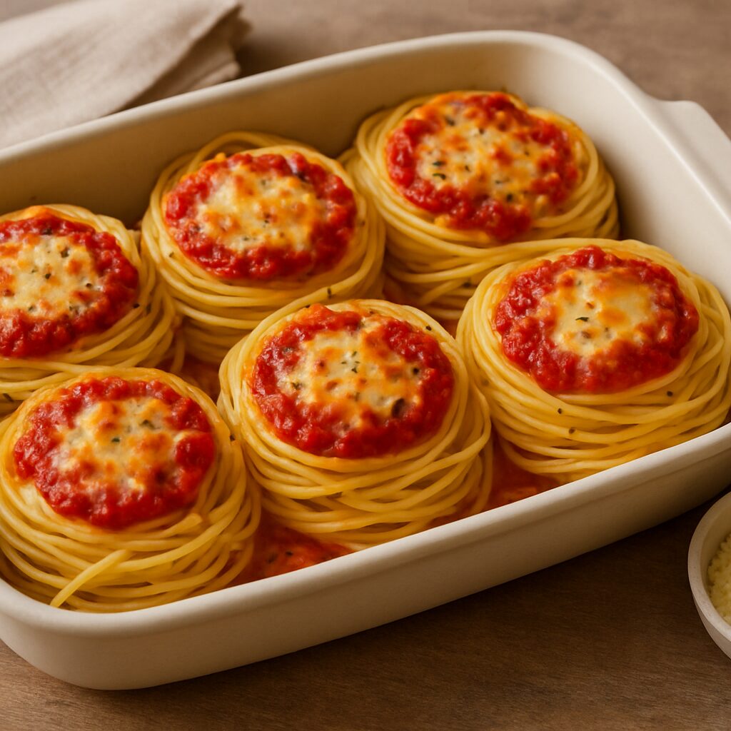Mini Ninhos de Macarrão