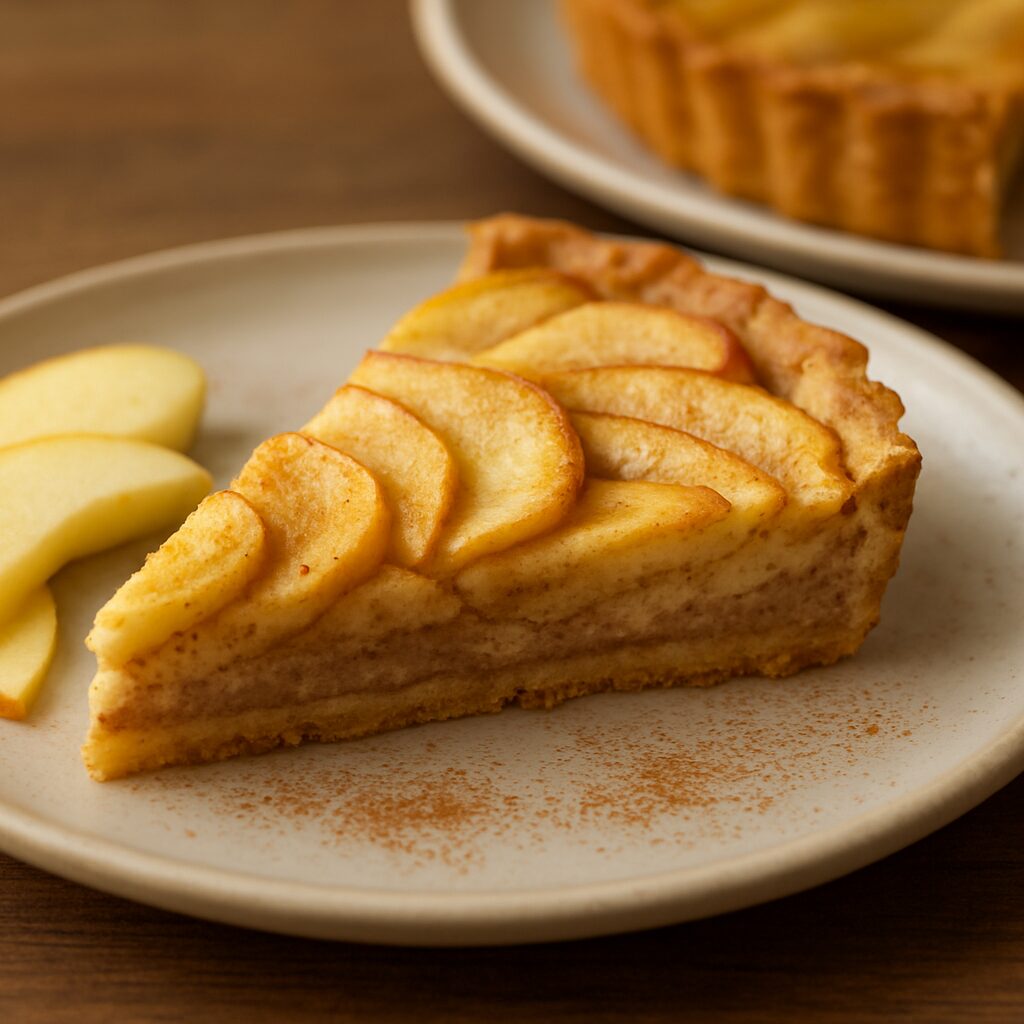 Torta de Maçã Cremosa