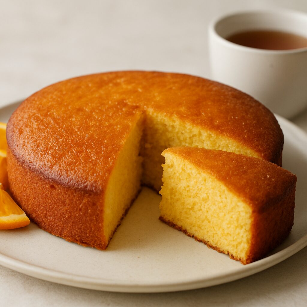 Bolo de Laranja Sem Açúcar